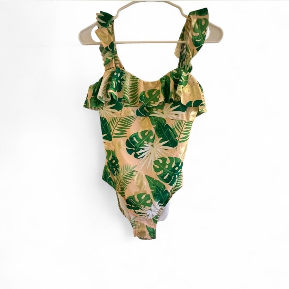 Disney Green and Gold Swimsuit